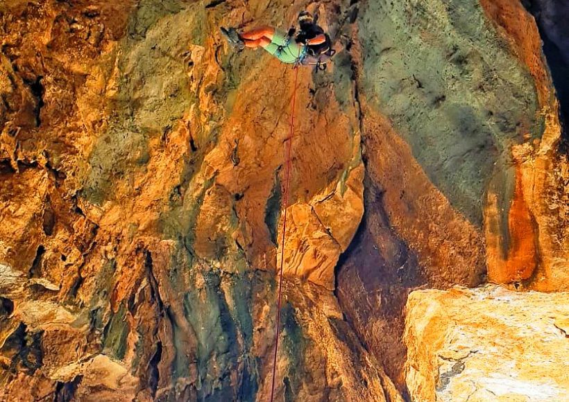 RAPPELLING IN ALBANIA